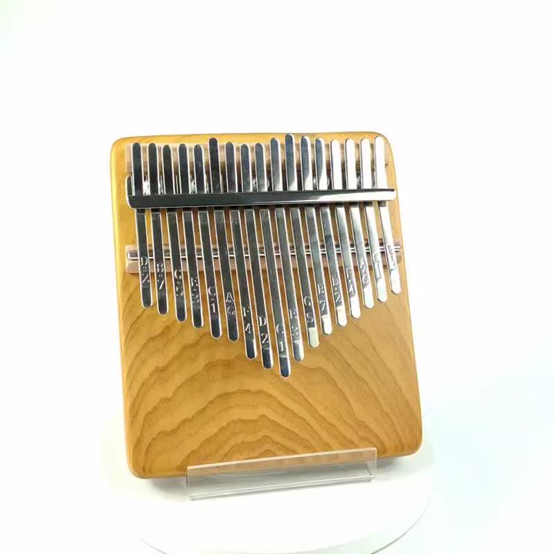 台灣肖楠拇指琴/17音拇指琴/KALIMBA - 吉他/樂器 - 木頭 咖啡色