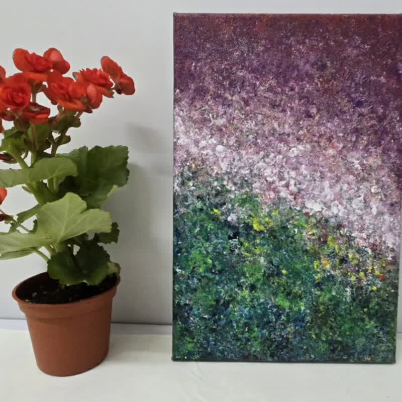 悸涵畫話/療癒Fun系列/情緒釋放抽象畫/壓克力畫/療癒小物 - 擺飾/家飾品 - 壓克力