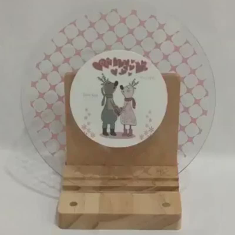 壓克力 LED 婚禮邀請卡 圓形銀白save the date愛心 含紙信封 - 卡片/明信片 - 壓克力 銀色