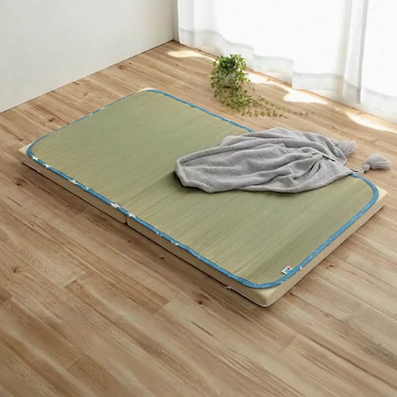 【New Release】Sweat-Absorbing and Breathable Rush Grass Baby Mat Nino - Bedding - Plants & Flowers 