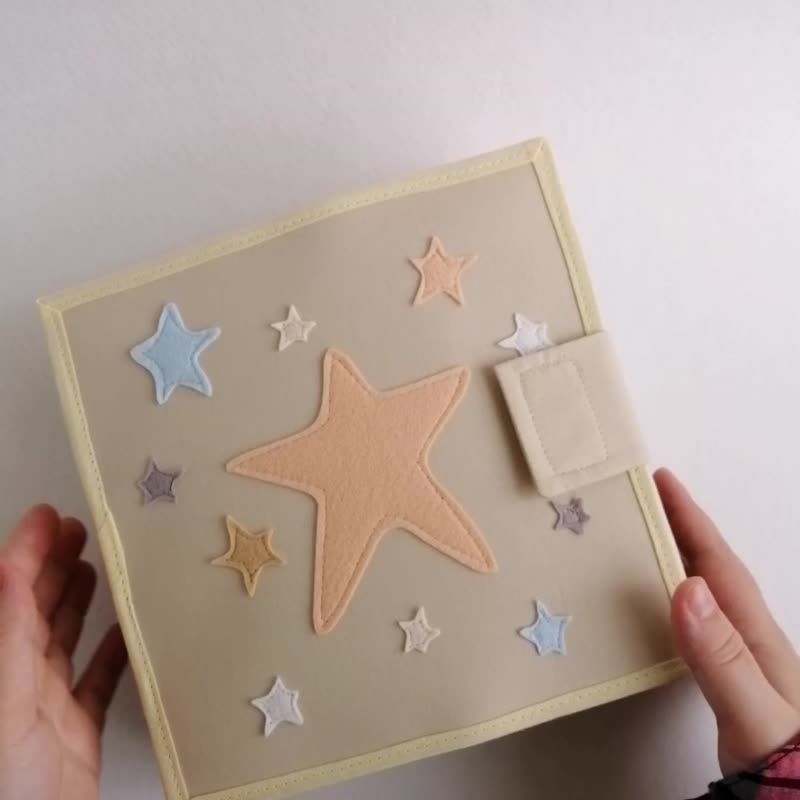 安靜的書，男孩的孩子安靜的書，女孩的忙碌的書，簡單的玩具，嬰兒禮物 - 嬰幼兒玩具/毛公仔 - 棉．麻 多色