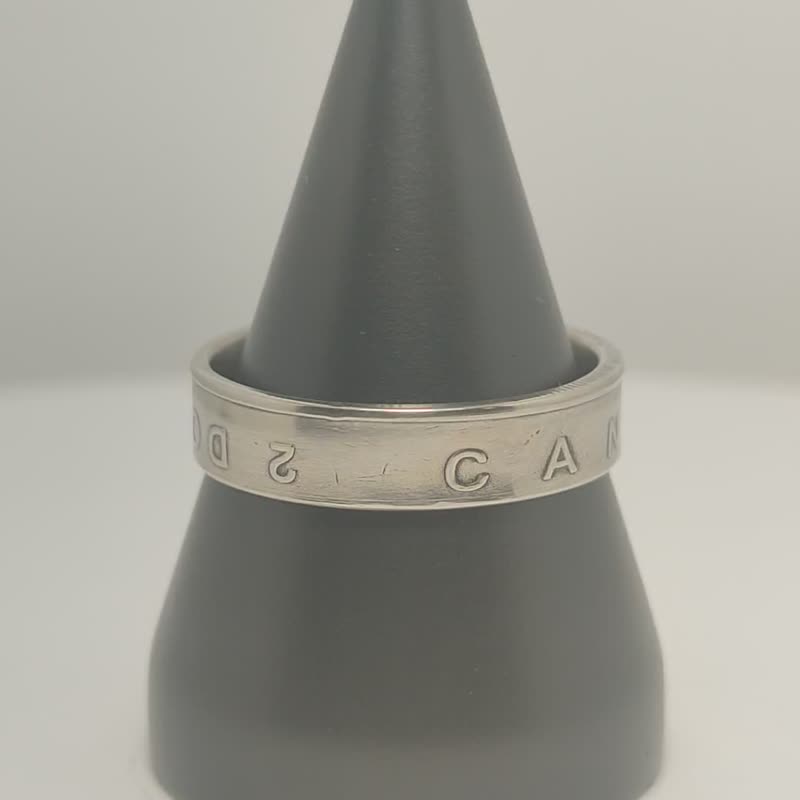Canada Ring For Man, Canada Ring Man, Dollar Ring Canada, Canada 1996-2003 Ring - 戒指 - 其他金屬 