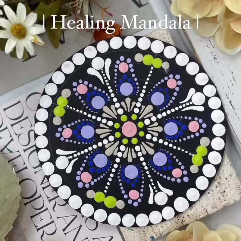 mandala painting - Cards & Postcards - Paper Red