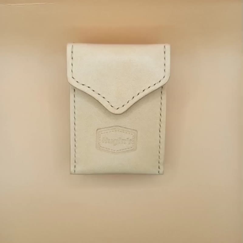 Hugins Fujin Leathermaking• Smoking bag original color pipe camping Christmas gift exchange lighter - Other - Genuine Leather 