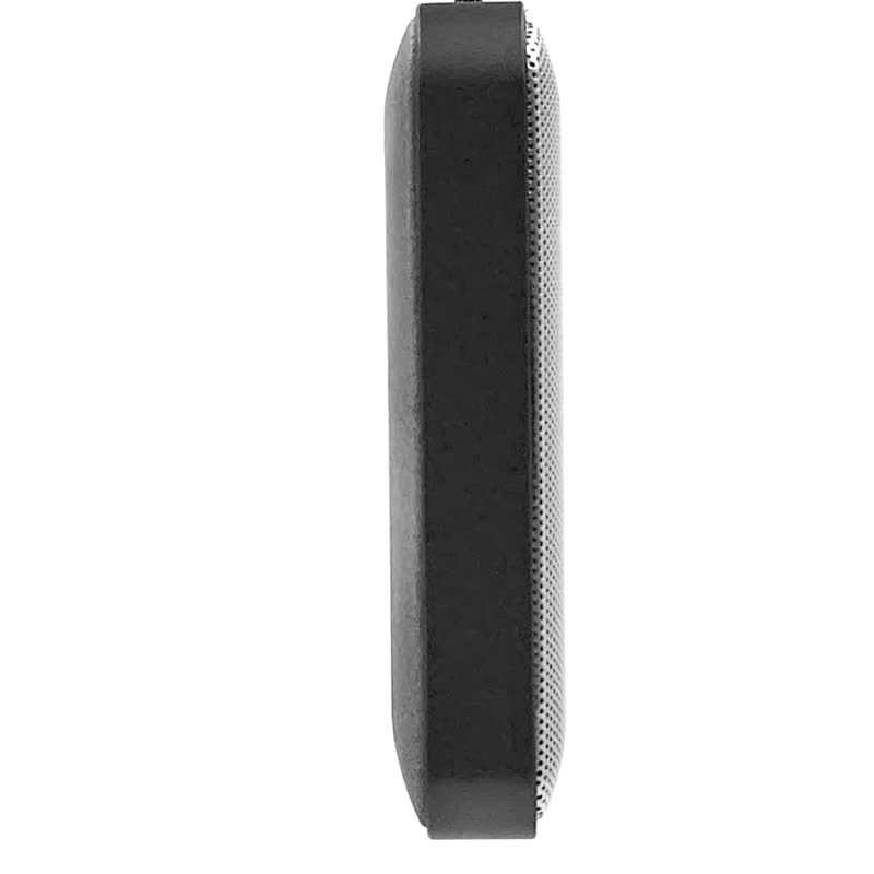 ミニポータブル Bluetooth スピーカー - シルバーグレー (直列接続可能) - スピーカー - サステナブル素材 グレー