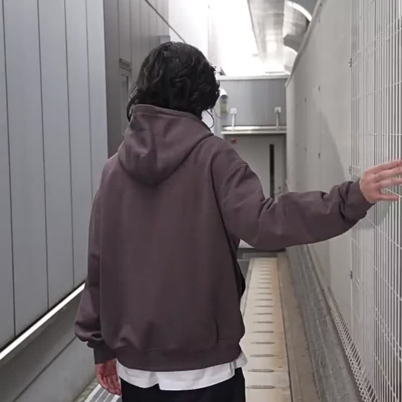 愛誰誰西褲 條紋寬鬆直筒長褲 - 男長褲/休閒褲 - 其他材質 黑色