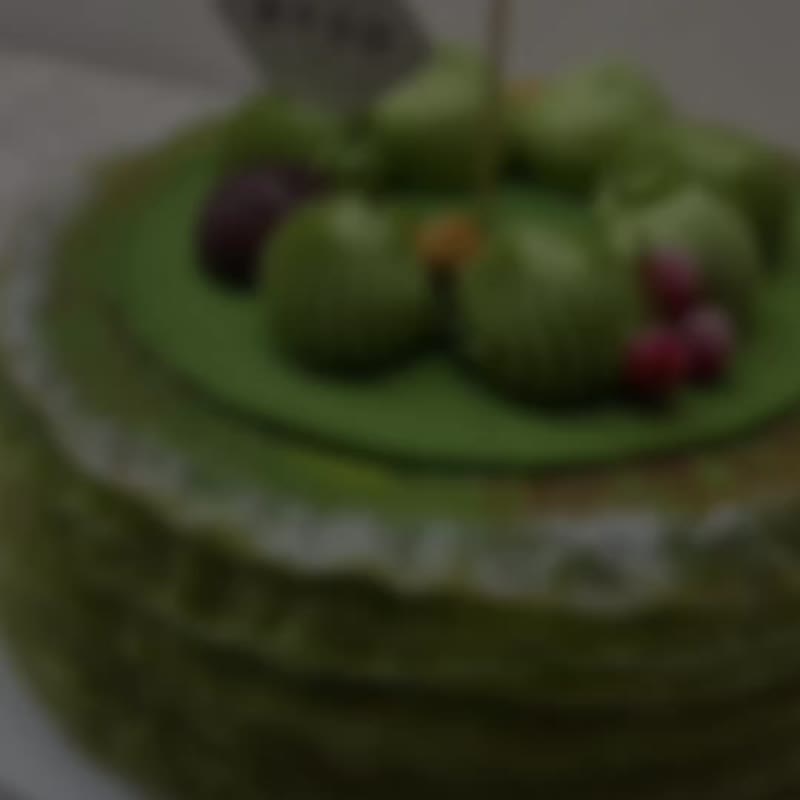 厚抹茶栗子千層蛋糕7吋(可宅配/母親節蛋糕/生日蛋糕/蛋奶素) - 蛋糕/甜點 - 其他材質 