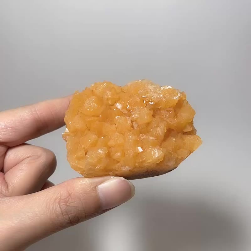 天然礦石 黃方解石 原礦  招財 淨化 平靜思緒 - 擺飾/家飾品 - 石頭 黃色