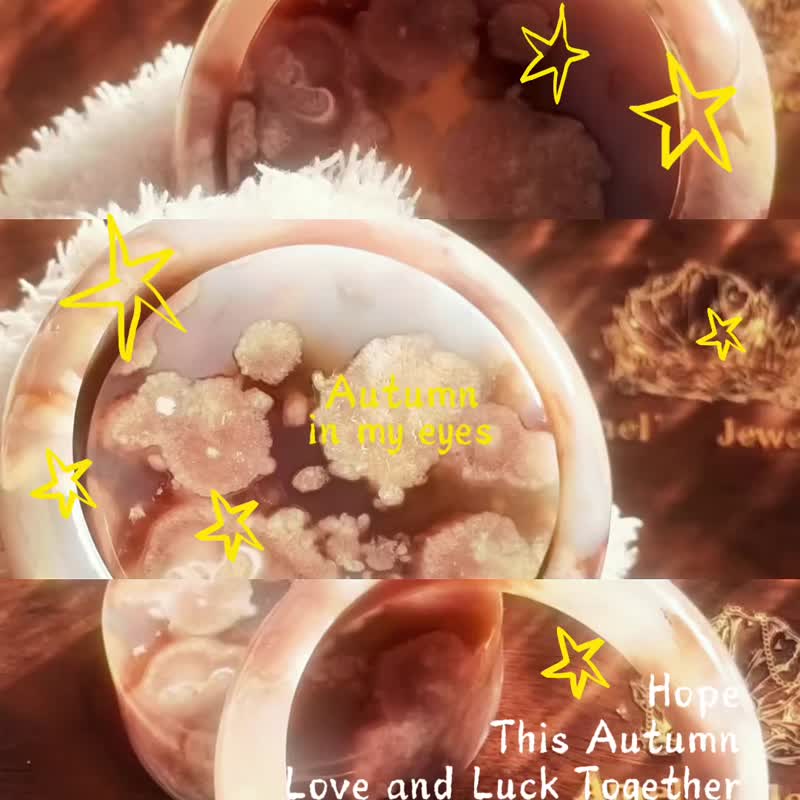 滿樹爛漫丨櫻花瑪瑙手鐲丨水晶靈氣能量噴霧丨彌雅原創設計BC75 - 手鍊/手環 - 水晶 粉紅色