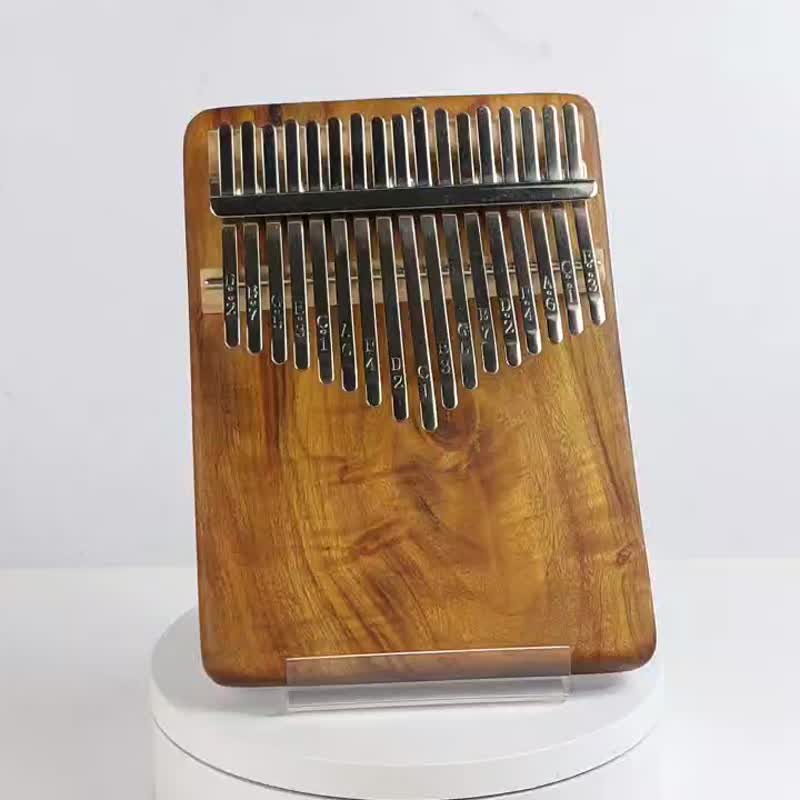 黃連木拇指琴/ 17音單板拇指琴 /KALIMBA - 吉他/樂器 - 木頭 金色