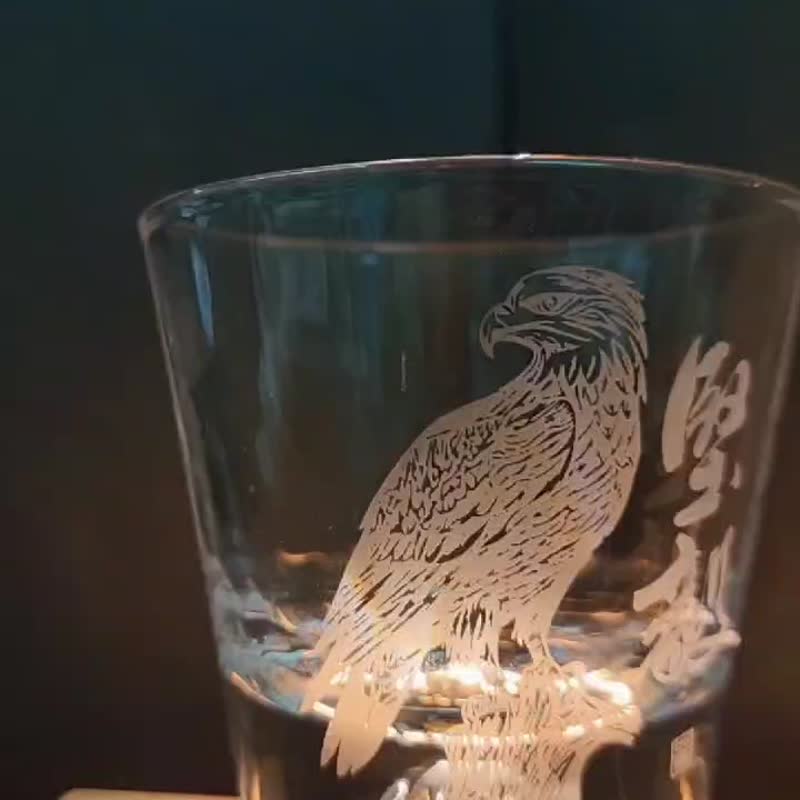 【客製化禮物】題字玻璃杯 - 玻璃杯 - 玻璃 白色