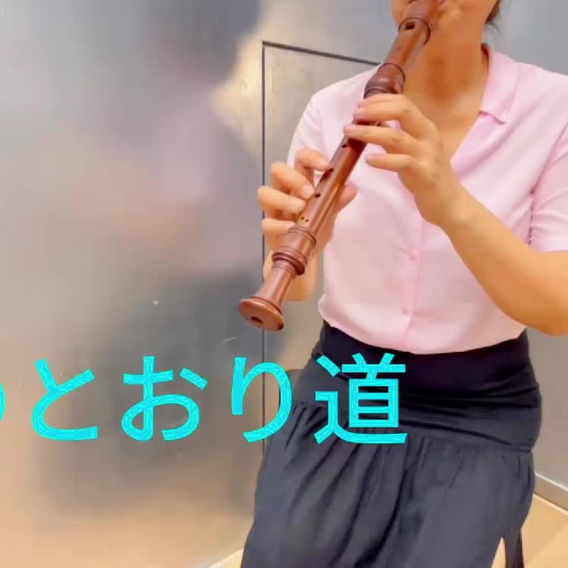 中音直笛教學 宮崎駿卡通豆豆龍插曲   風吹過的路徑線上教學 - 線上教學/教學影片 - 其他材質 