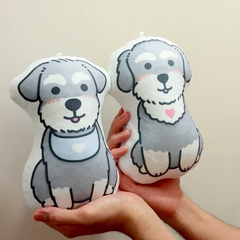 [Maobaibianhua] Customized magnet dolls for cats, dogs, rats, rabbits, any pets - Custom Pillows & Accessories - Polyester White