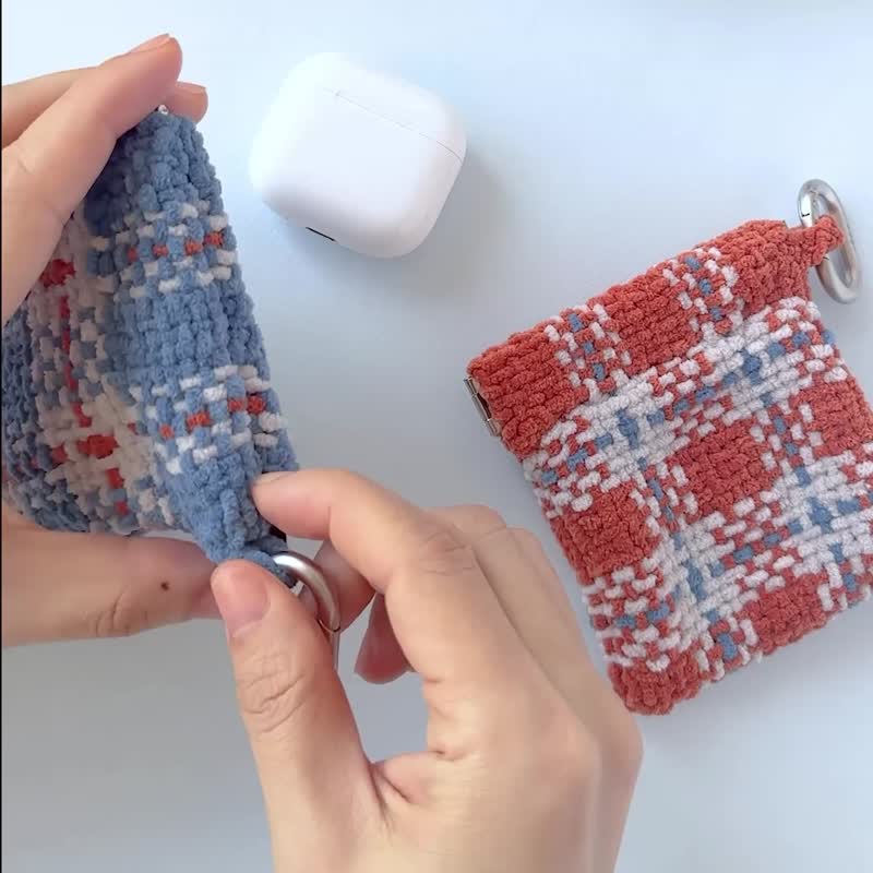 Weaving Kit) Mini Pouch - 編織/刺繡/羊毛氈/縫紉 - 其他材質 