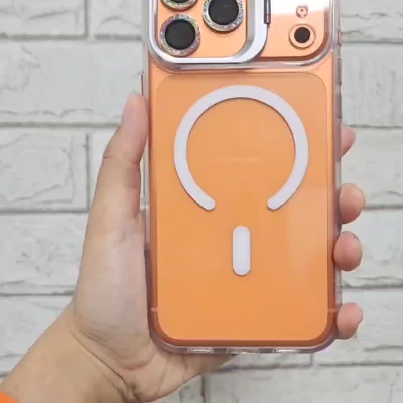 【森森物語】英國鄉村風 黑占盾 磁吸防摔立架手機殼 防摔手機殼 - 手機殼/手機套 - 塑膠 