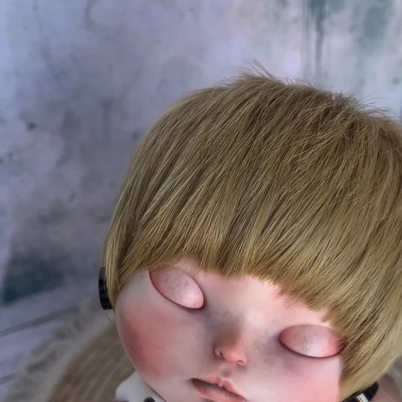 Custom blythe boy doll - ตุ๊กตา - พลาสติก หลากหลายสี