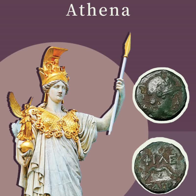 Ancient Greek coins ancient Greek coins real ancient coins ancient coins jewelry customization 18k Silver etc. can be customized - Other - Copper & Brass 