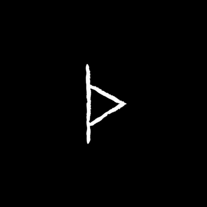 【light within】手刻盧恩符文水晶手鏈 THURISAZ - 手鍊/手環 - 水晶 白色
