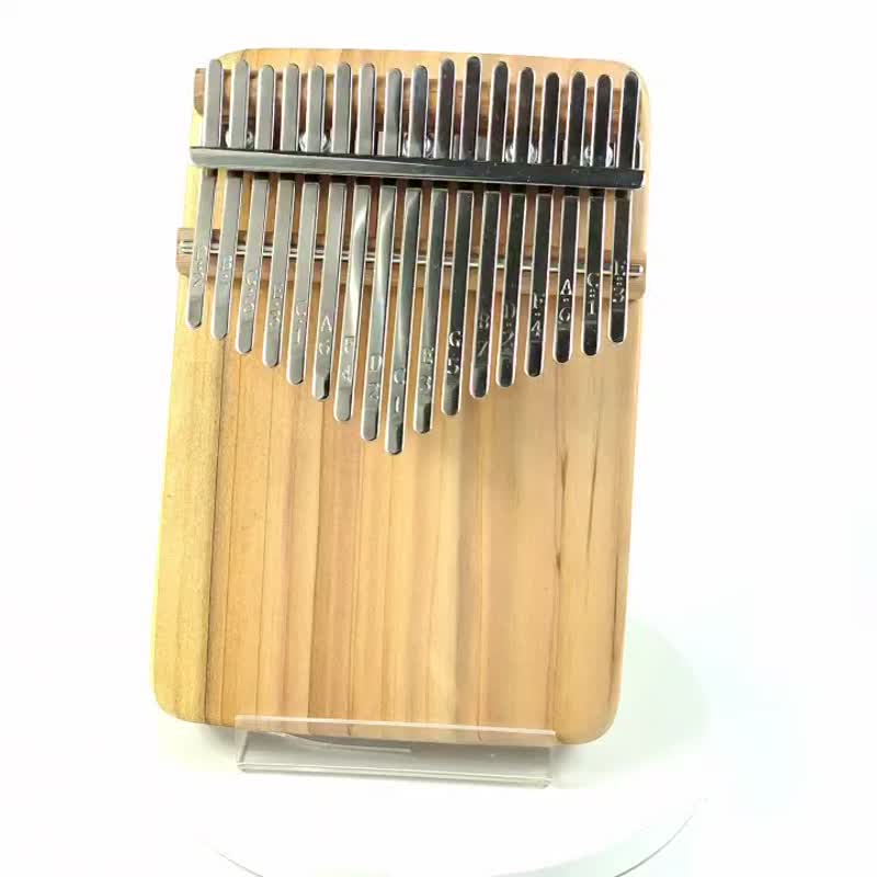 台灣杉拇指琴/17音拇指琴/KALIMBA - 吉他/樂器 - 木頭 金色