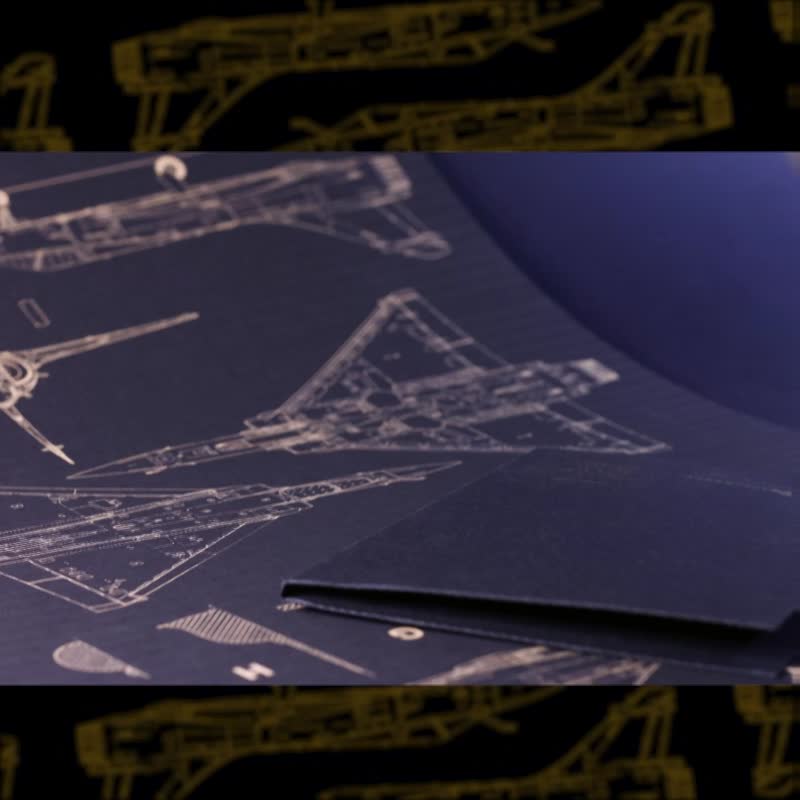 Black Serious 3.0 - Mirage2000 - Cards & Postcards - Paper Black