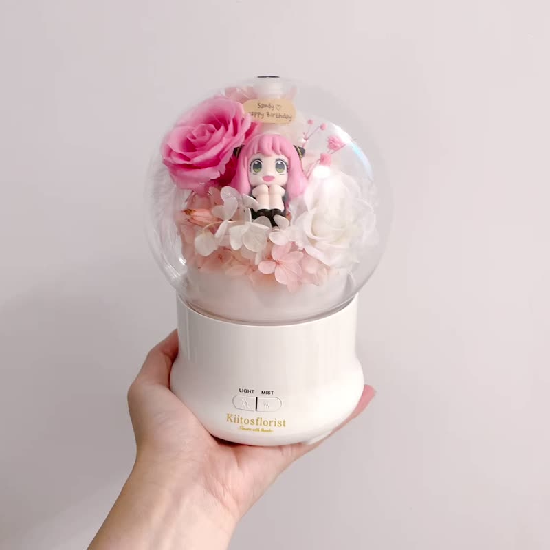 Kiitosflorist Preserved Flower Aroma Diffuser - B04 Anya - Fragrances - Plastic Pink
