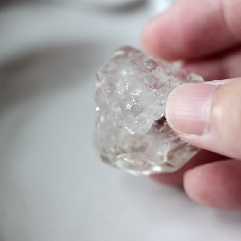 白泥骸骨水晶 Skeletal Quartz no.2 - 擺飾/家飾品 - 水晶 透明