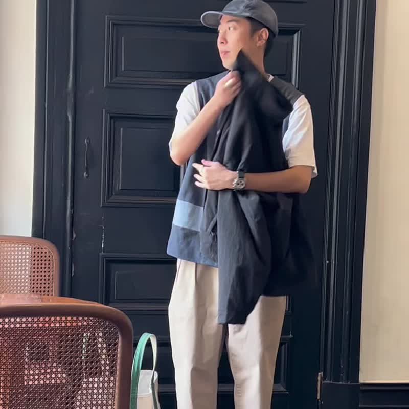 JACKET 秋冬立領防水風衣外套 日系戶外寬鬆多口袋復古休閒設計 - 男夾克/外套 - 防水材質 多色